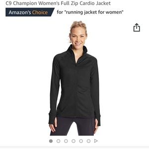 Woman’s champion black jacket size small